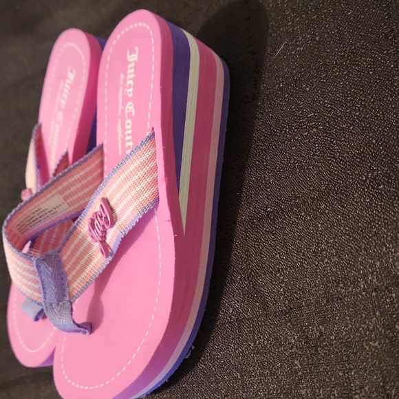 NEW JUICY COUTURE GIRL SANDALS SIZE 10 - Picture 7 of 7
